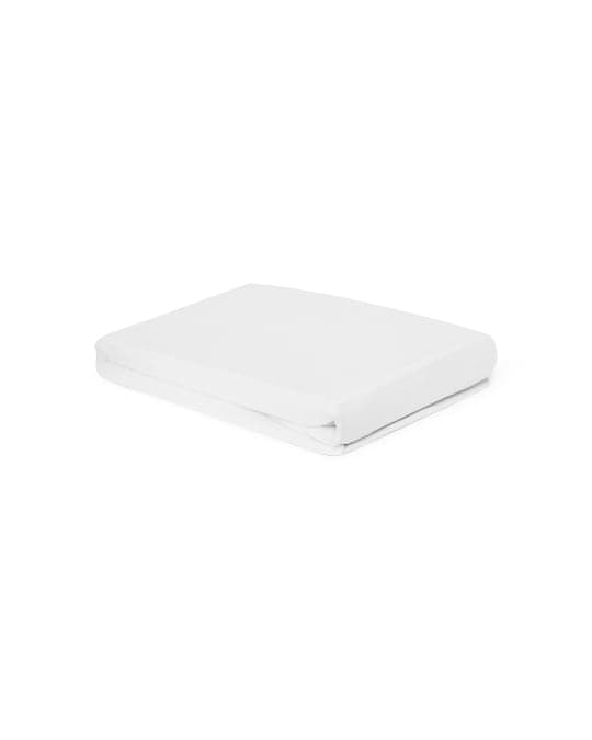 Living Home Topper Elastic Jersey, Fixleintuch Topper, Weiss