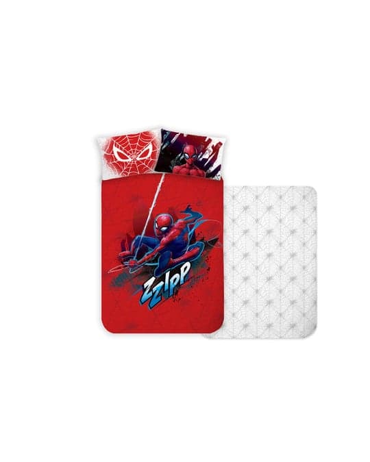 Disney Spiderman Zip, Kinderbettwäsche, Bunt
