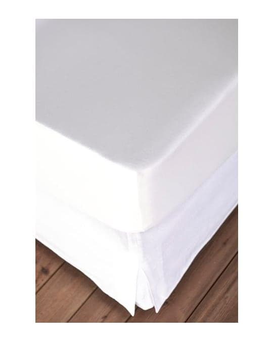 Living Home Jersey Deluxe, Fixleintuch, Weiss