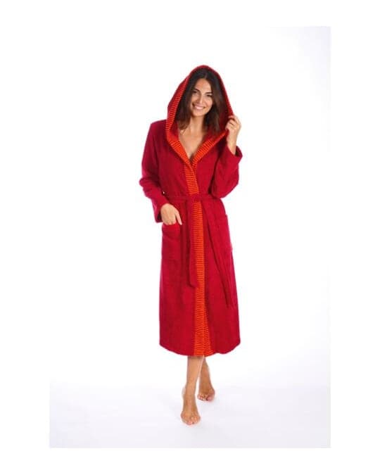 Egeria Benny, Bademantel, Crimson