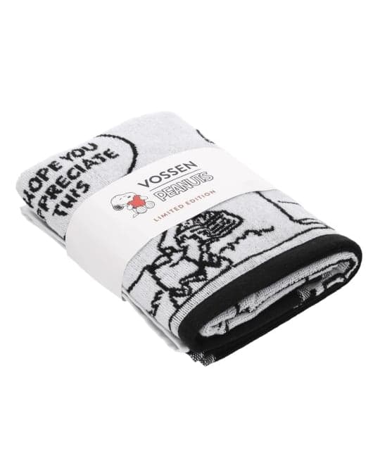 Vossen Peanuts Moments, Frottierwäsche, Black/White
